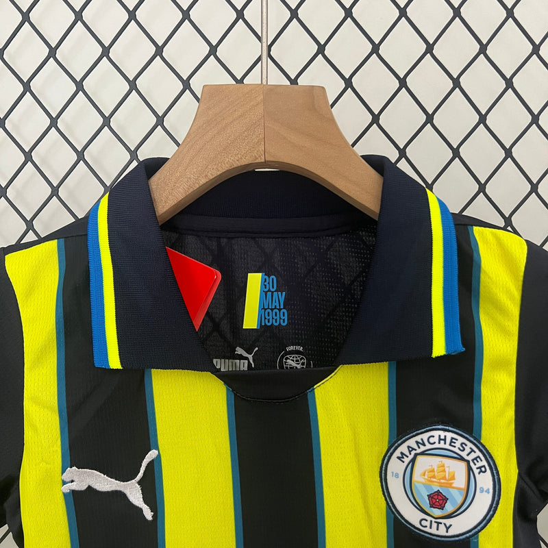 Kit Infantil Manchester City Reserva 24/25