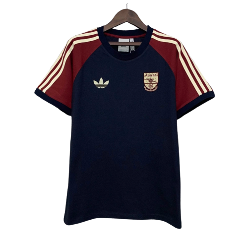 Camisa Arsenal 25/26 Edição Casual - Azul Marinho - Versão Torcedor
