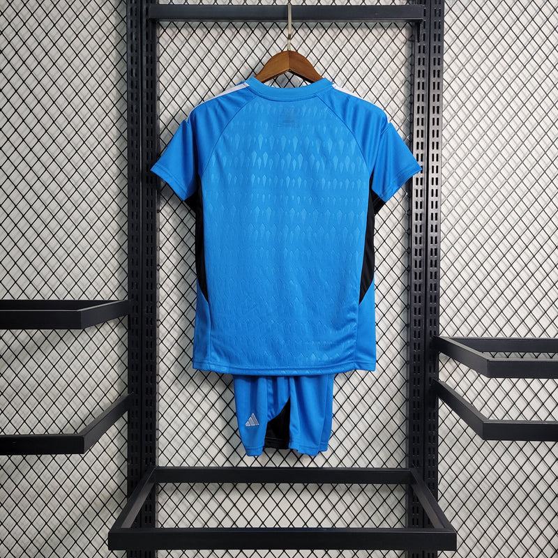 Kit Infantil Real Madrid Goleiro 23/24