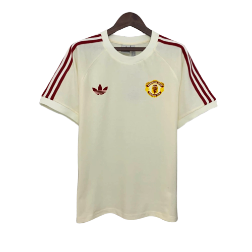 Camisa Manchester United 25/26 Edição Casual - Branco - Versão Torcedor