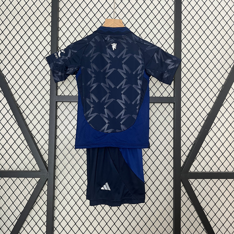 Kit Infantil Manchester United Reserva 24/25