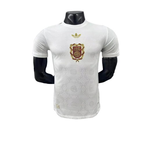 Camisa Bayern de Munique 25/26 Edição 125º Aniversário - Branco - Versão Jogador