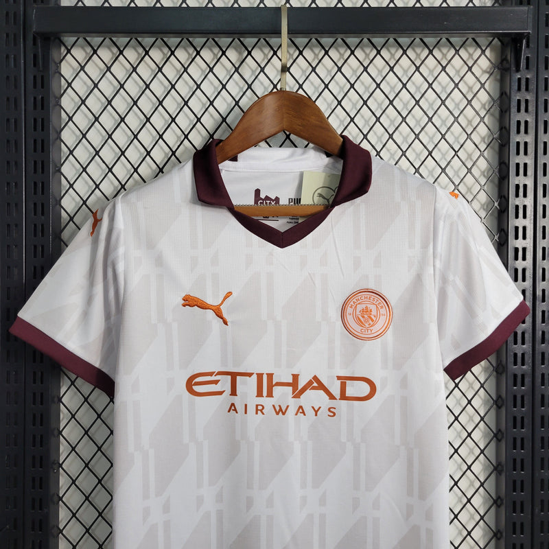 Kit Infantil Manchester City 2 23/24