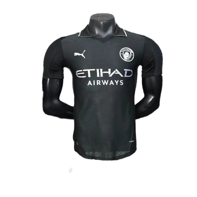 Camisa Manchester City 25/26 Edição Especial - Preto - Versão Jogador
