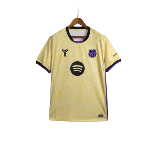 Camisa Barcelona 25/26 Edição Especial - Amarelo - Versão Torcedor