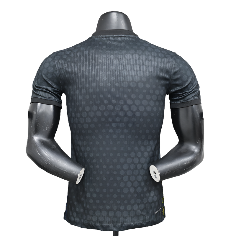 Camisa Barcelona 25/26 Edição Especial - Preto, Amarelo e Vermelho - Versão Jogador