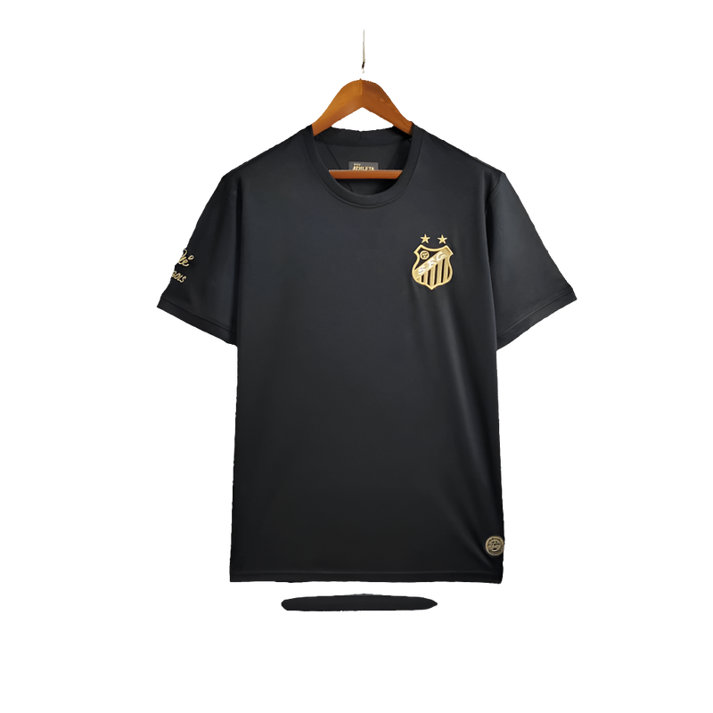 Camisa Santos 25/26 Edição Comemorativa - Preto - Versão Torcedor