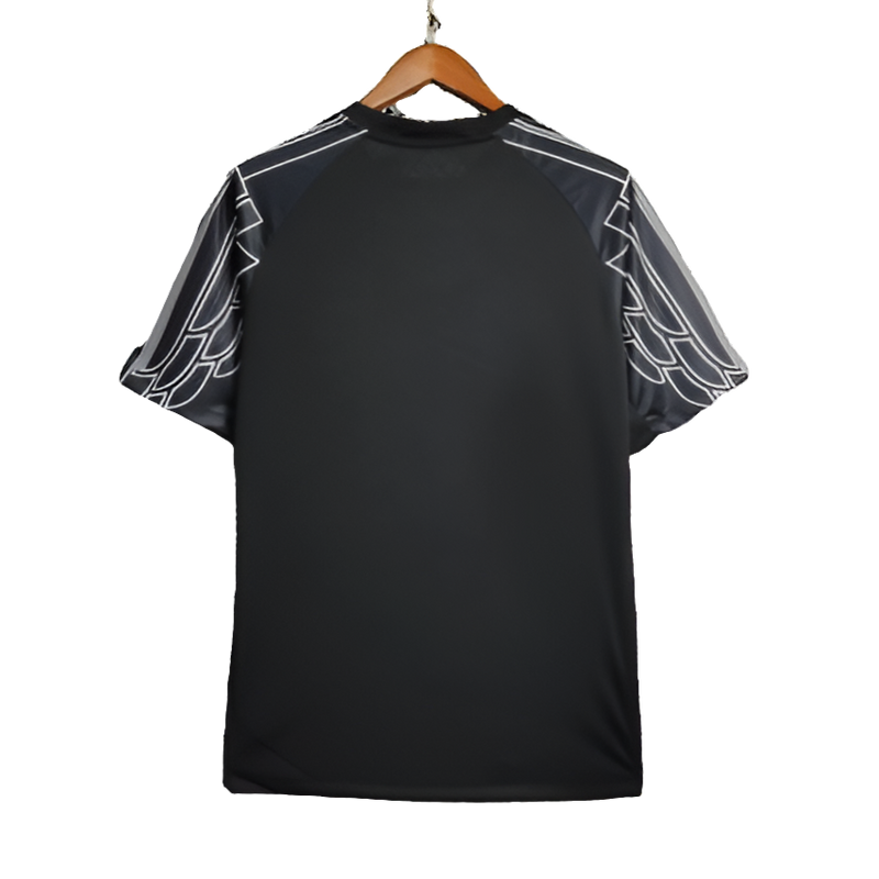 Camisa Paris Saint-Germain (PSG) 25/26 Goleiro - Preto - Versão Torcedor