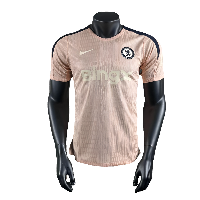 Camisa Chelsea 25/26 Treino - Dourado - Versão Jogador