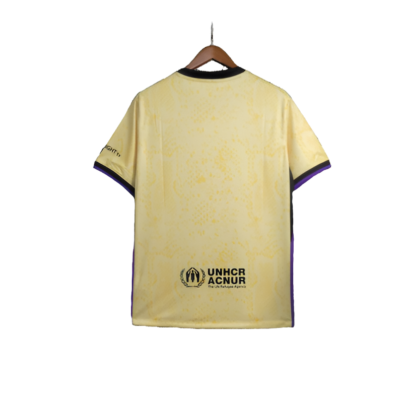 Camisa Barcelona 25/26 Edição Especial - Amarelo - Versão Torcedor