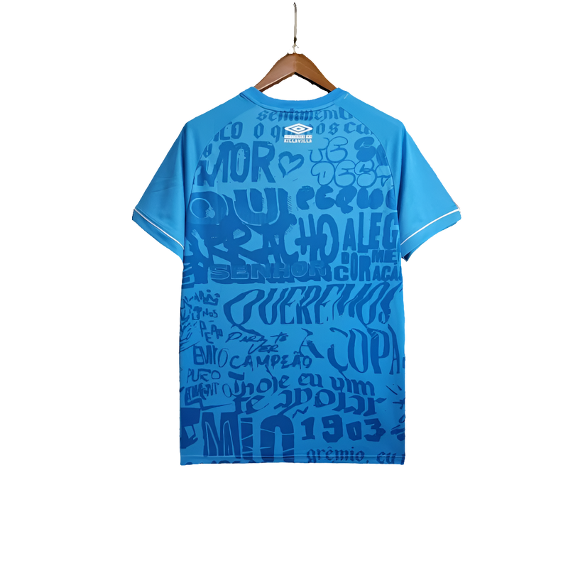 Camisa Grêmio 24/25 Edição Especial Treino - Azul - Versão Torcedor