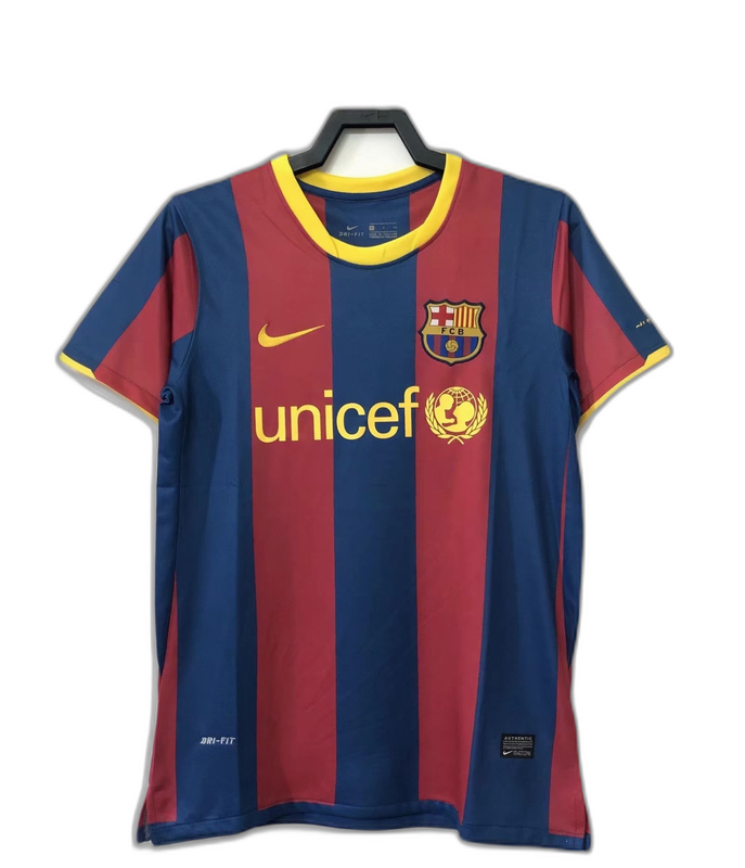 Camisa Barcelona 10/11 I Home - Versão Retrô