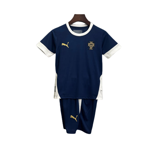 Conjunto Infantil - Portugal 25/26 Treino - Azul Marinho