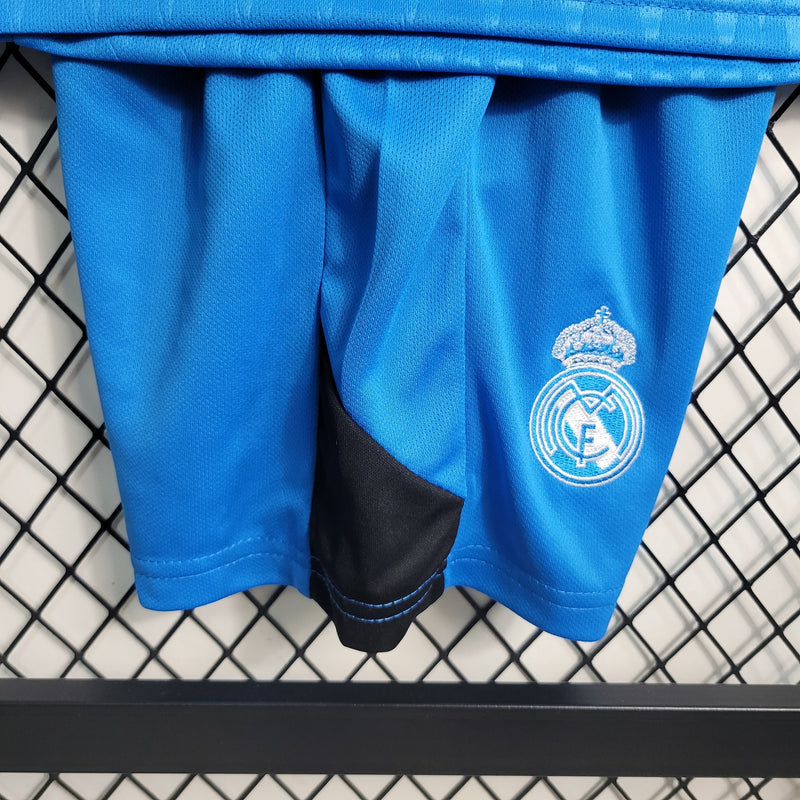 Kit Infantil Real Madrid Goleiro 23/24