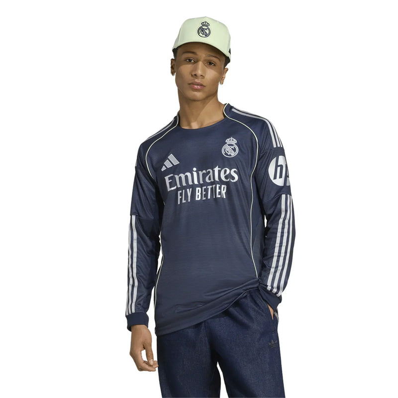 Camisa Real Madrid 25/26 II Away - Manga Longa